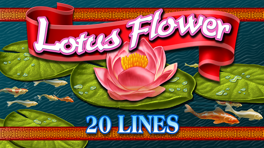 Lotus Flower slot game artwork