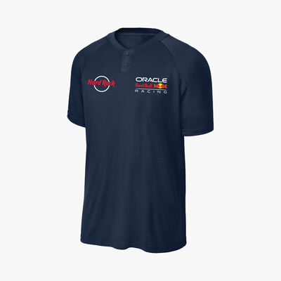 Oracle Red Bull Racing Tech Henley in Navy