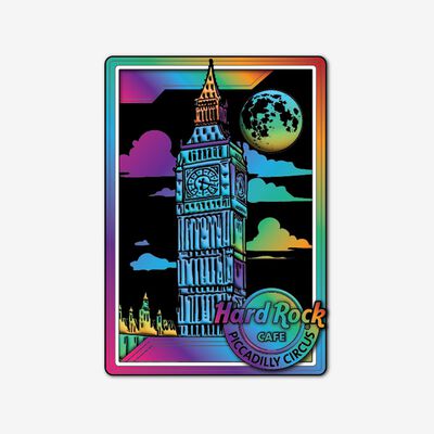 Limited Edition Piccadilly Circus Holo Big Ben Pin