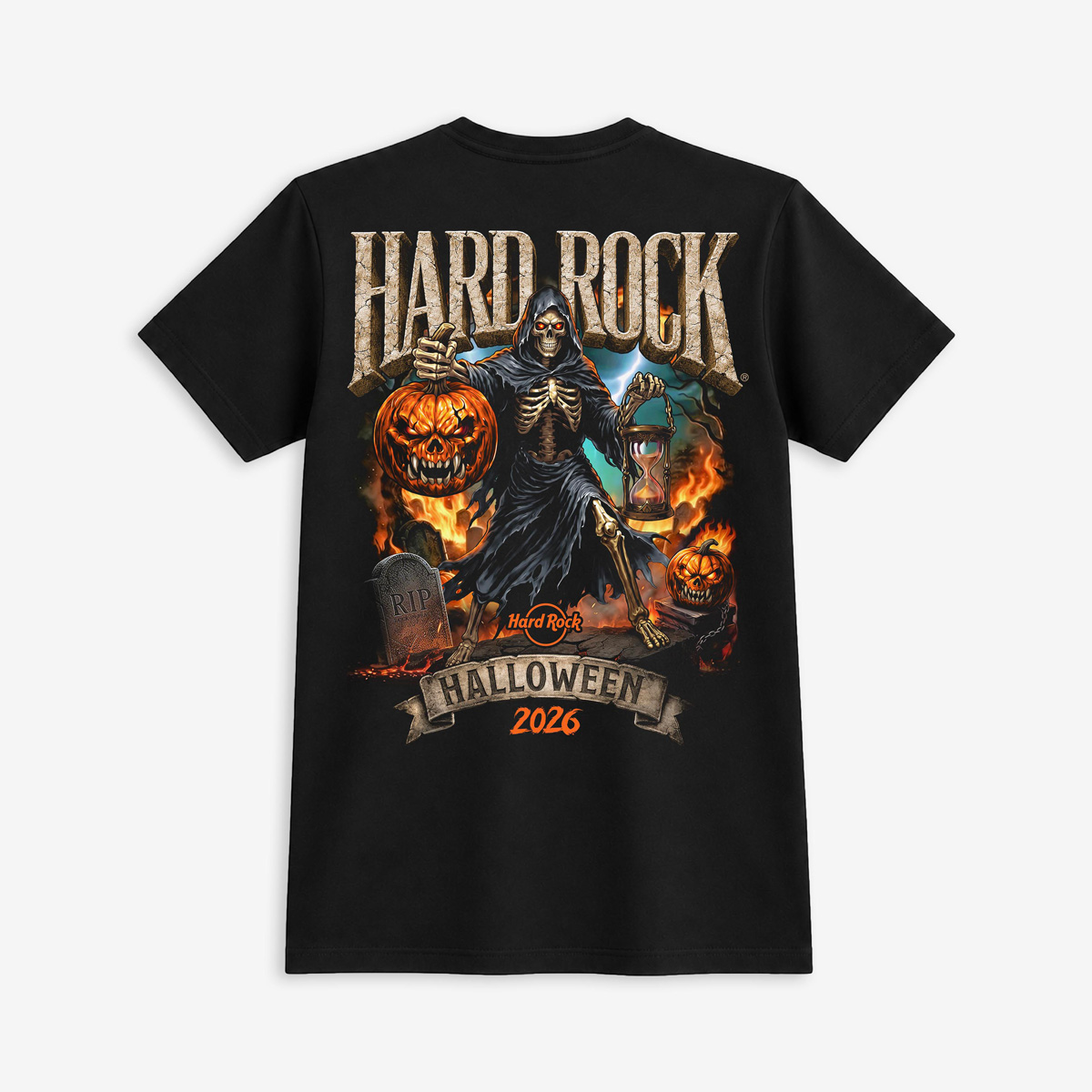 Halloween 2026 Grim Reaper Tee in Black image number 1