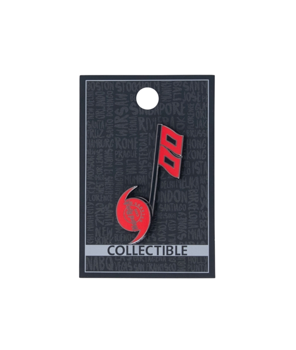 Orlando Hurricane Warning Spinner Pin image number 1